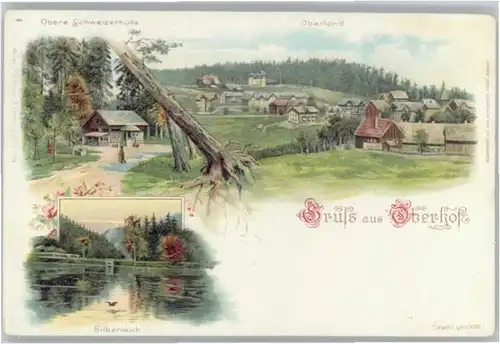 Oberhof Thueringen Oberhof Thueringen Obere Schweizerhuette Silberteich * / Oberhof Thueringen /Schmalkalden-Meiningen LKR