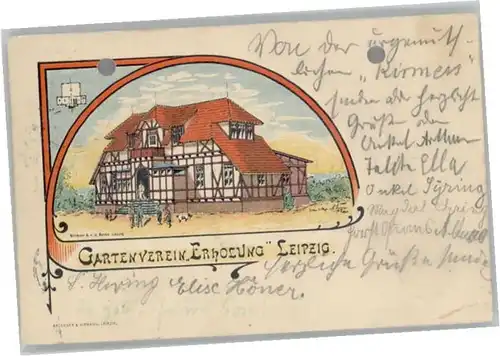 Leipzig Gartenverein Erholung  x