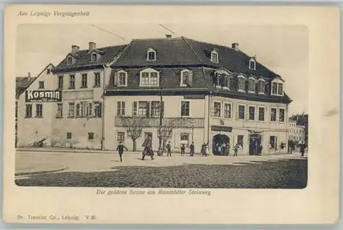 Leipzig Leipzig Gasthaus Die goldene Sonne Ranstaedter Steinweg * / Leipzig /Leipzig Stadtkreis