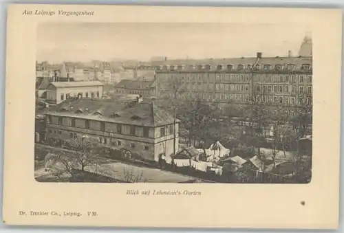 Leipzig Leipzig Lehmann's Garten * / Leipzig /Leipzig Stadtkreis