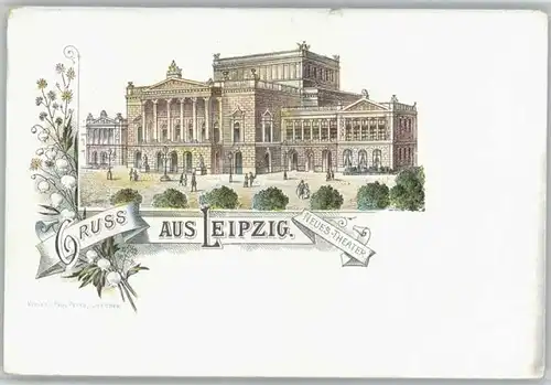 Leipzig Leipzig Neues Theater * / Leipzig /Leipzig Stadtkreis