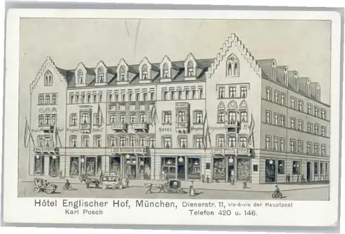 Muenchen Muenchen Hotel Englischer Hof * / Muenchen /Muenchen LKR
