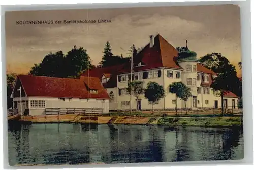 Lindau Bodensee Kolonnenhaus Sanitaetskolonne *