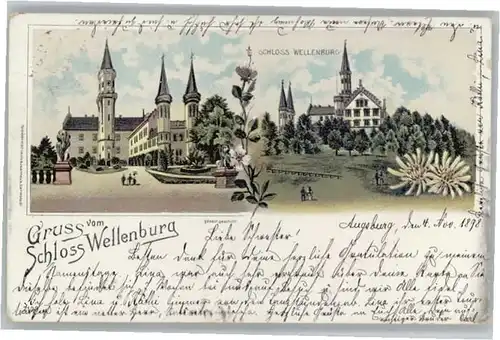 Augsburg Schloss Wellenburg x