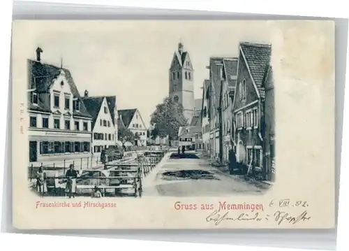 Memmingen Memmingen Frauenkirche Hirschgasse * / Memmingen /Memmingen Stadtkreis