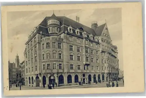 Augsburg Bierhalle Brauerei S. Riegele Koenigsplatz *