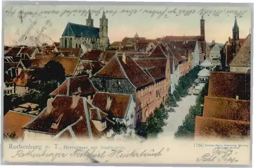 Rothenburg Tauber Herrngasse x