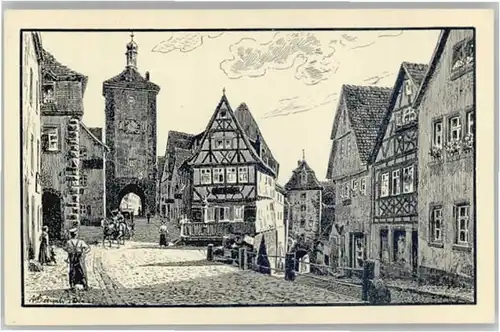 Rothenburg Tauber Ploenlein *