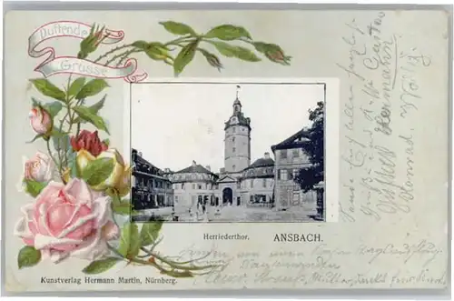 Ansbach Mittelfranken Ansbach Herrieder Tor x / Ansbach /Ansbach LKR