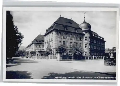 Wuerzburg Verein. Maschinenbau- und Oberrealschule *