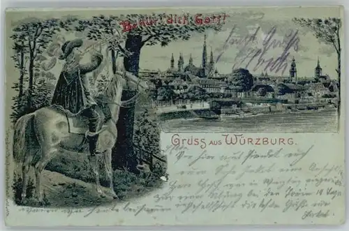 Wuerzburg Pferd Trompeter x