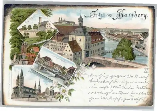 Bamberg Geierswoerthbruecke Altenburg x