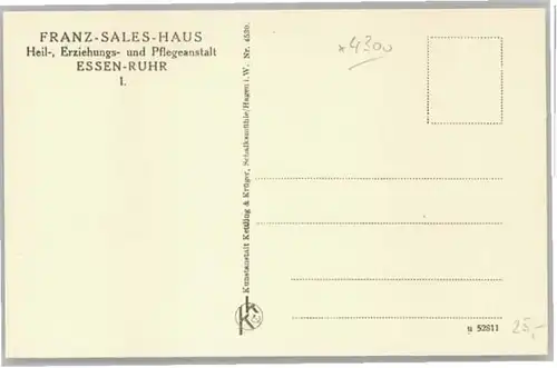 Essen Franz-Sales-Haus *