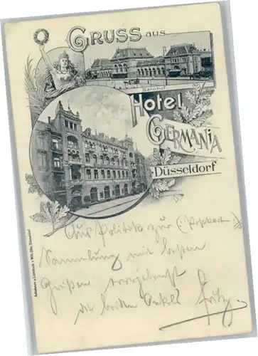 Duesseldorf Hotel Germania x