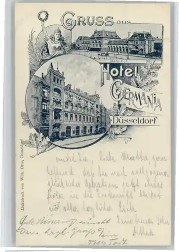 Duesseldorf Hotel Germania x