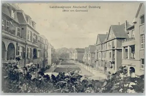 Duisburg Ruhr Duisburg Landhausgruppe Akazienhof x / Duisburg /Duisburg Stadtkreis