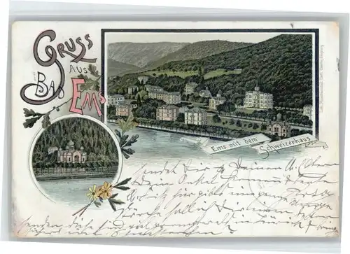 Bad Ems Bad Ems Schweizerhaus x / Bad Ems /Rhein-Lahn-Kreis LKR