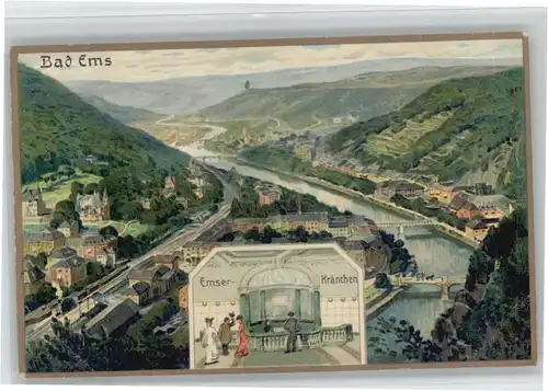 Bad Ems Bad Ems Emser-Kraenchen x / Bad Ems /Rhein-Lahn-Kreis LKR