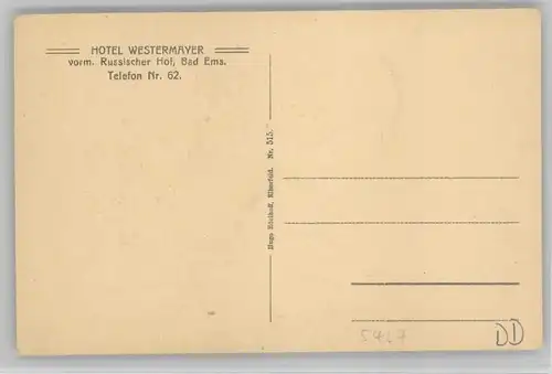 Bad Ems Hotel Westermayer *