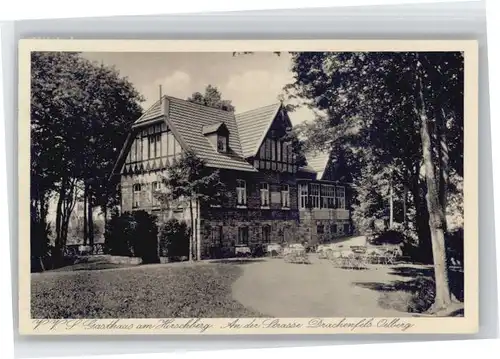 we74087 Koenigswinter Gasthaus am Hirschberg x Kategorie. Koenigswinter Alte Ansichtskarten