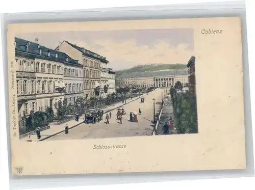 Koblenz Rhein Koblenz Schlossstrasse * / Koblenz /Koblenz Stadtkreis