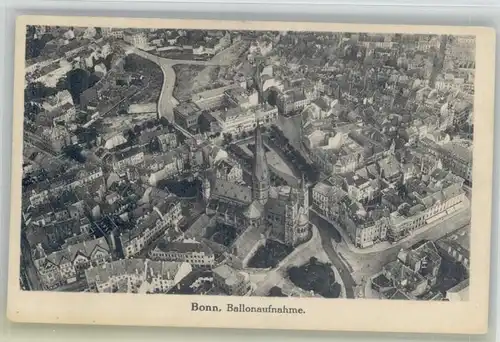 Bonn Rhein Bonn Ballonaufnahme * / Bonn /Bonn Stadtkreis