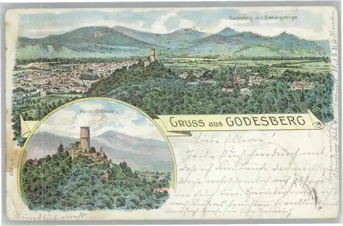 Bad Godesberg Ruine Godesberg x
