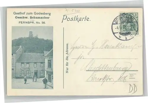 Bad Godesberg Gasthof Zum Godesberg x