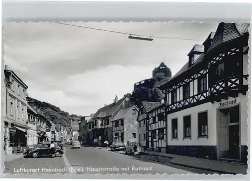 Heimbach Eifel Rathaus Hauptstrasse *