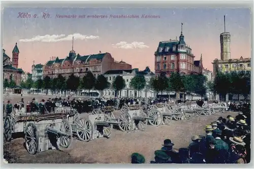 Koeln Neumarkt Kanonen x