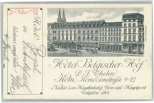 Koeln Hotel Belgischer Hof *