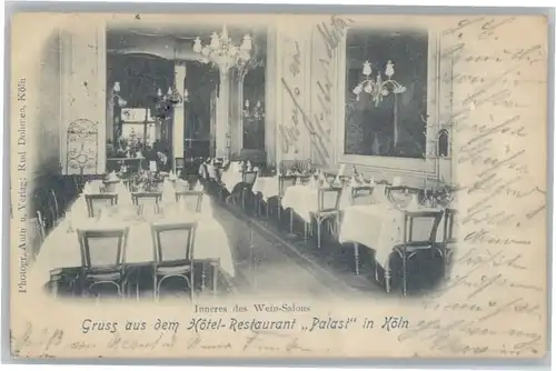 Koeln Hotel Restaurant Palast x