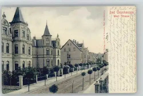Bad Oeynhausen Weststrasse x