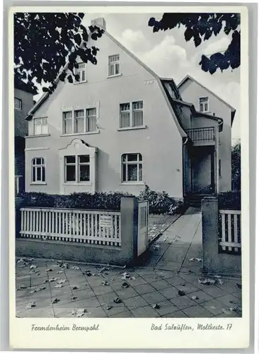 Bad Salzuflen Fremdenheim Bermpohl Moltkestrasse 17 x