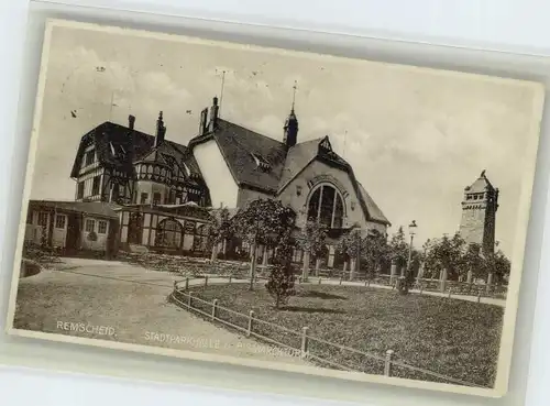 Remscheid Stadtparkhalle Bismarckturm x