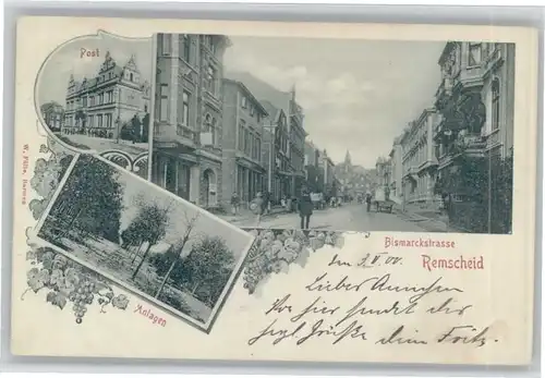 Remscheid Bismarckstrasse Post *
