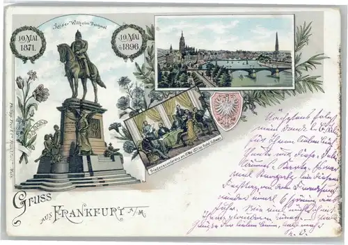 Frankfurt Main Kaiser Wilhelm Denkmal  x