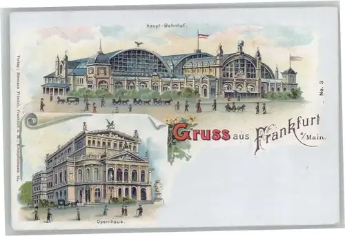 Frankfurt Main Opernhaus x