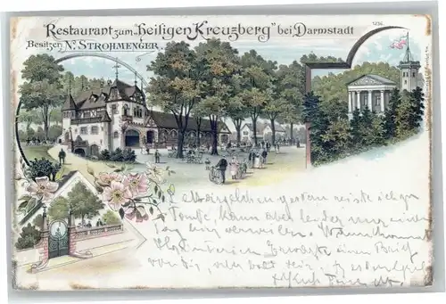 Darmstadt Restaurant Zum Heiligen Kreuzberg x
