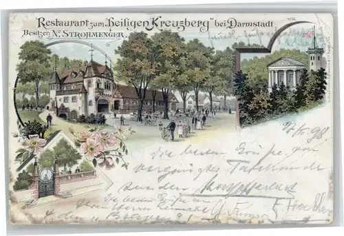 Darmstadt Restaurant zum heiligen Kreuzberg x