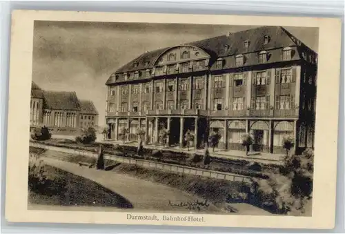 Darmstadt Bahnhof Hotel x