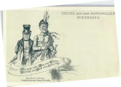 Wiesbaden Wiesbaden Ratskeller Reim * / Wiesbaden /Wiesbaden Stadtkreis