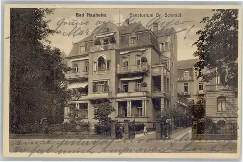 Bad Nauheim Sanatorium Dr Schmidt x
