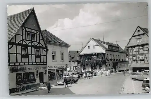 Bad Orb Marktplatz Gasthaus alte Posthalterei *