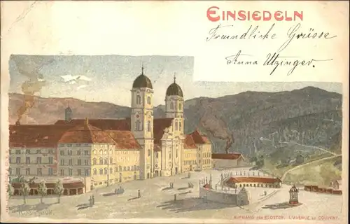 Einsiedeln SZ Kloster / Einsiedeln /Bz. Einsiedeln