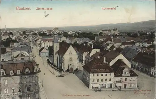Bautzen Kornmarkt Steinstrasse x
