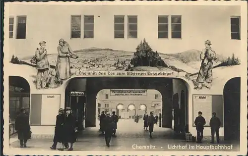 Chemnitz Lichthof Hauptbahnhof x