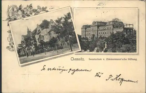 Chemnitz Zimmermanns Sanatorium  x