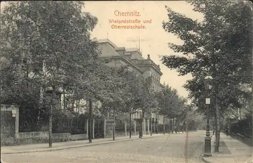 Chemnitz Chemnitz Wielandstrasse Oberrealschule x / Chemnitz /Chemnitz Stadtkreis