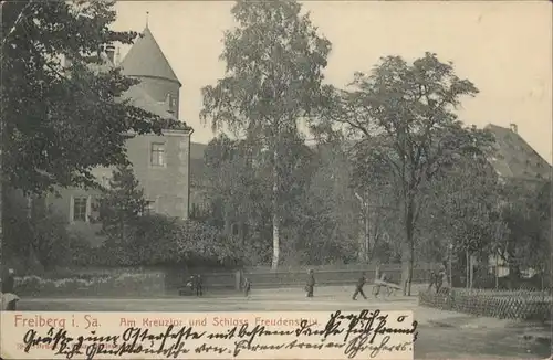 Freiberg Kreuztor Schloss Freudenstein x